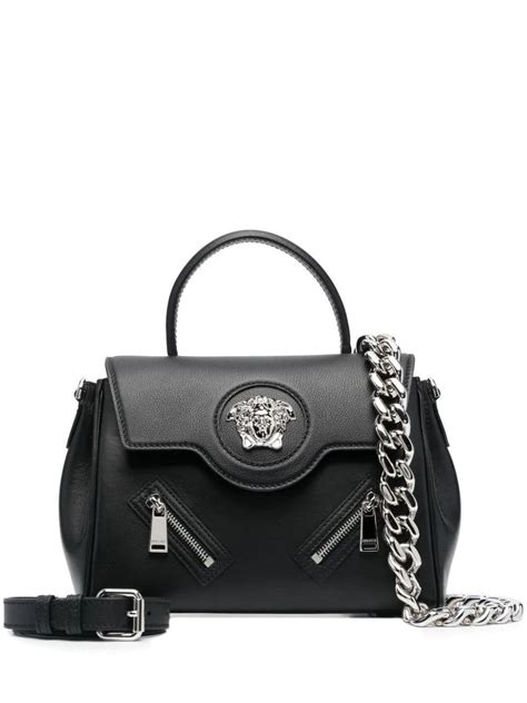 versace borsa nappa ric.barocco lav borchie rn118861|Versace borse a mano.